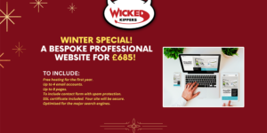 A bespoke professional website for £685!